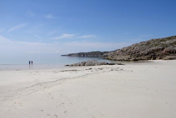 The beach at Cathair Dhubh Estate